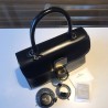 Delvaux Brillant MM Bag in Black Box Calf Leather 625