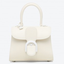 Delvaux Brillant Mini Bag in Ivory Box Calf Leather 654