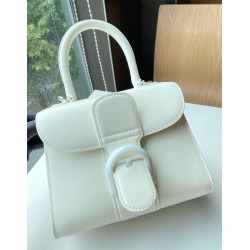 Delvaux Brillant Mini Bag in Ivory Box Calf Leather 654