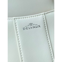 Delvaux Brillant Mini Bag in Ivory Box Calf Leather 654