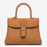 Delvaux Brillant MM Bag in Brown Rodeo Calf Leather 753