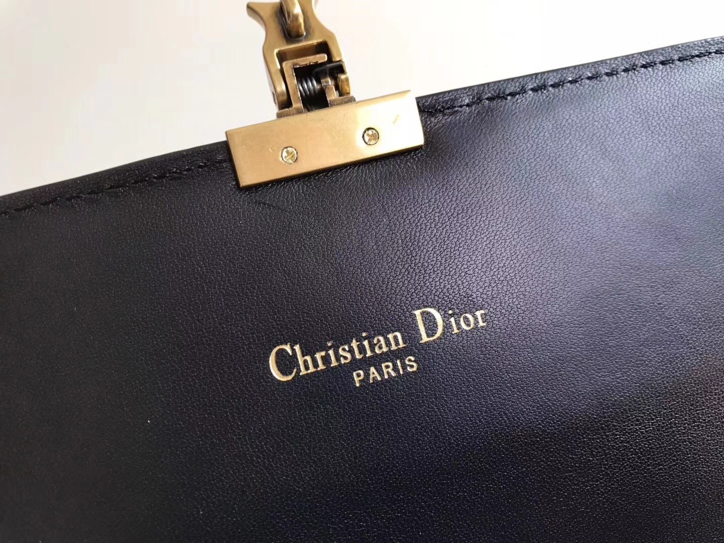 Dior DiorAddict Continental Wallet In Black Lambskin 199