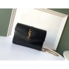 Saint Laurent WOC Sulpice Chain Wallet In Black Calfskin 620