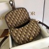 Dior Medium Bobby Bag In Brown Dior Oblique Canvas 958