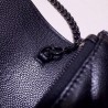 Saint Laurent WOC Envelope Chain Wallet All Black 943