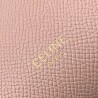 Celine Belt Nano Bag In Vintage Pink Grained Calfskin 094