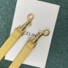 Celine Belt Nano Bag In Yellow Grained Calfskin 976