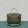 Celine Belt Nano Bag In Army Green Grained Calfskin 007