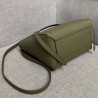 Celine Micro Belt Bag In Army Green Grained Calfskin 602