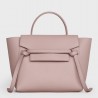 Celine Micro Belt Bag In Vintage Pink Grained Calfskin 568