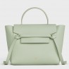 Celine Micro Belt Bag In Vert D'eau Grained Calfskin 719