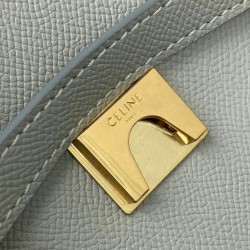 Celine Micro Belt Bag In Vert D'eau Grained Calfskin 719