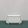 Celine Micro Belt Bag In White Grained Calfskin 737