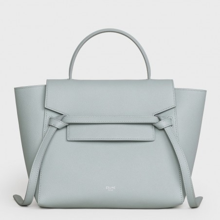 Celine Micro Belt Bag In Mineral Grained Calfskin 798