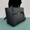 Celine Micro Belt Bag In Black Grained Calfskin 818