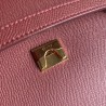 Celine Belt Mini Bag In Bordeaux Grained Calfskin 847