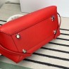 Celine Belt Mini Bag In Red Grained Calfskin 866