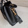 Celine Nano Luggage Tote Bag In Black Smooth Calfskin 922