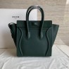 Celine Micro Luggage Tote Bag In Amazone Drummed Calfskin 839