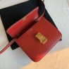 Celine Classic Box Teen Bag In Red Box Calfskin 931