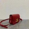 Celine Triomphe Teen Bag In Red Leather 020