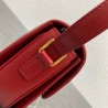 Celine Triomphe Teen Bag In Red Leather 020