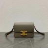 Celine Triomphe Teen Bag In Grey Leather 061