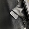 Celine Triomphe Teen Bag In Black Leather 079