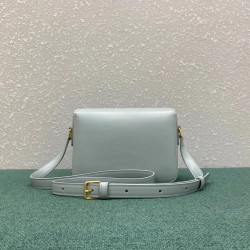 Celine Triomphe Teen Bag In Mineral Leather 946