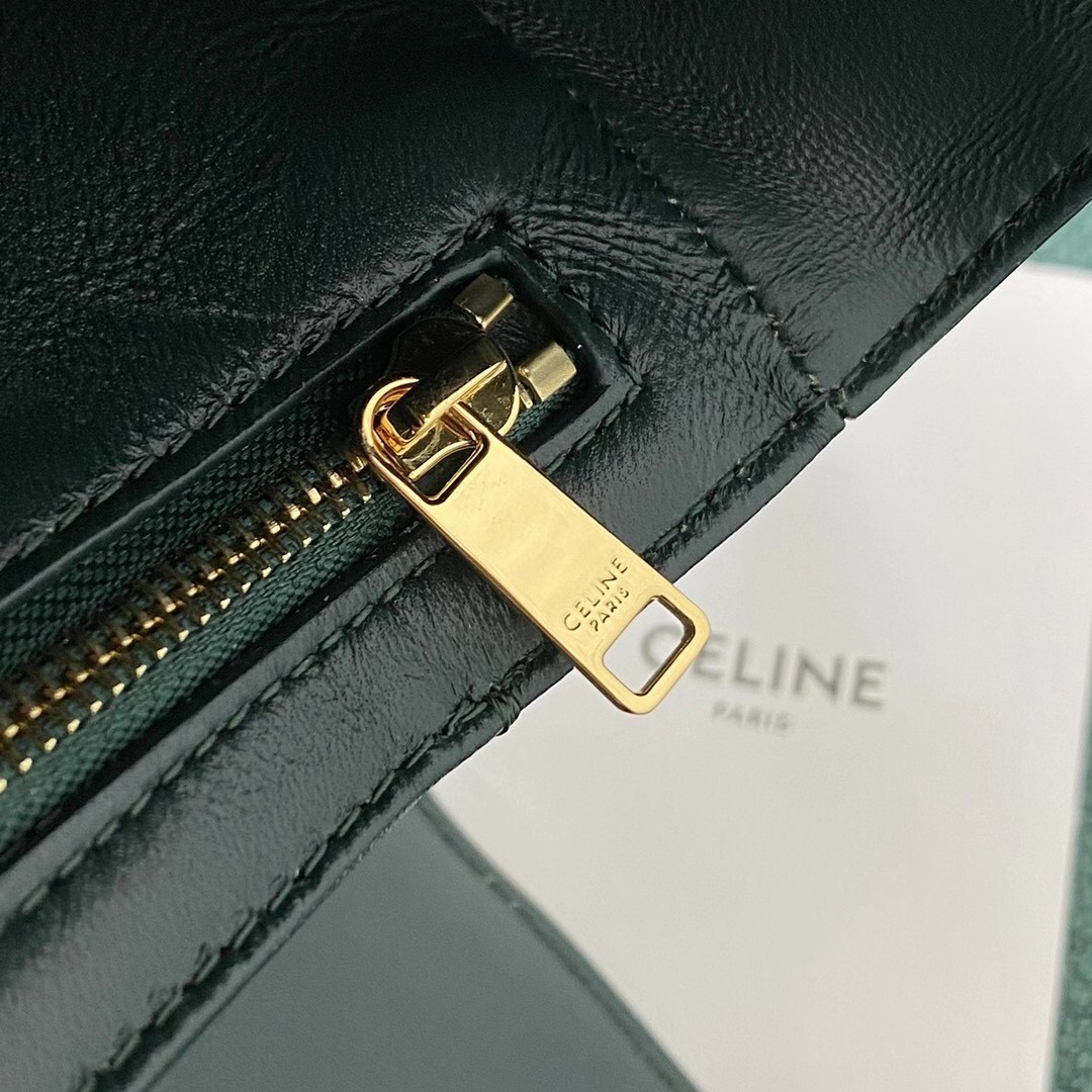 Celine Triomphe Large Bag In Amazone Calfskin 410