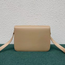 Celine Triomphe Large Bag In Nude Calfskin 440