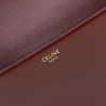 Celine Triomphe Large Bag In Bordeaux Calfskin 739