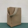 Celine Sangle Bucket Bag In Taupe Grained Calfskin 659