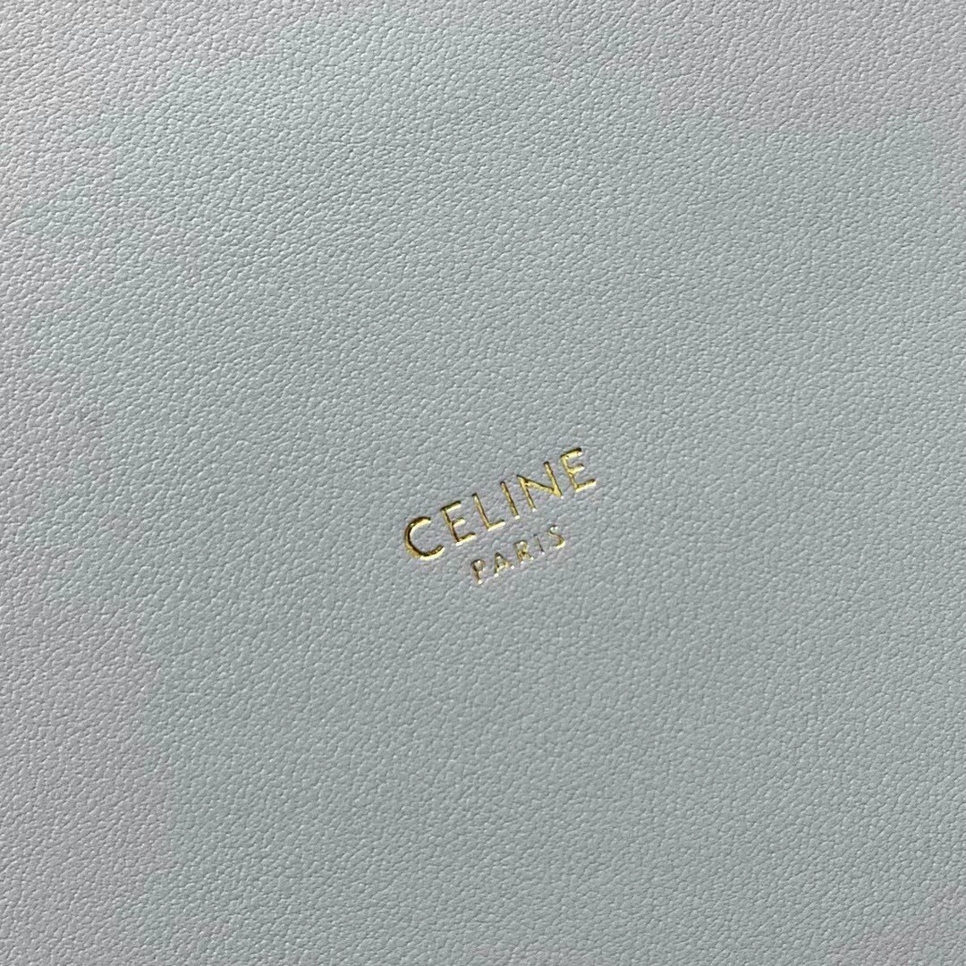 Celine Bucket 16 Bag In Mineral Smooth Calfskin 670