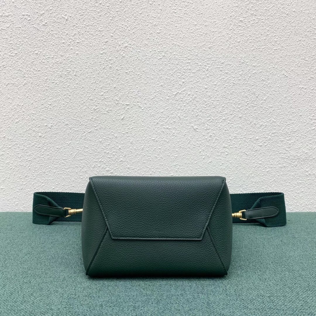 Celine Sangle Small Bucket Bag In Amazone Calfskin  136