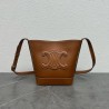 Celine Small Bucket Cuir Triomphe In Brown Calfskin 276