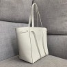 Celine Small Cabas Phantom Bag In White Grained Calfskin 239