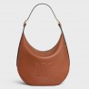 Celine Heloise Cuir Triomphe Bag in Brown Calfskin 555