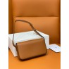 Celine Claude Shoulder Bag in Brown Calfskin 703