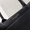 Dior Book Tote Bag In Black Surrealism Printed Calfskin 741