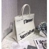 Dior Book Tote Bag In White Surrealism Printed Calfskin 593