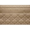 Dior Caro Medium Bag In Beige Cannage Calfskin 572