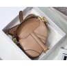 Dior Micro Saddle Bag In Poudre Goatskin 271