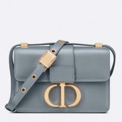 Dior Micro 30 Montaigne Bag In Grey Calfskin 870