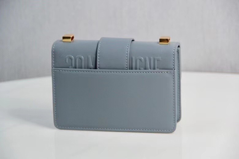 Dior Micro 30 Montaigne Bag In Grey Calfskin 870