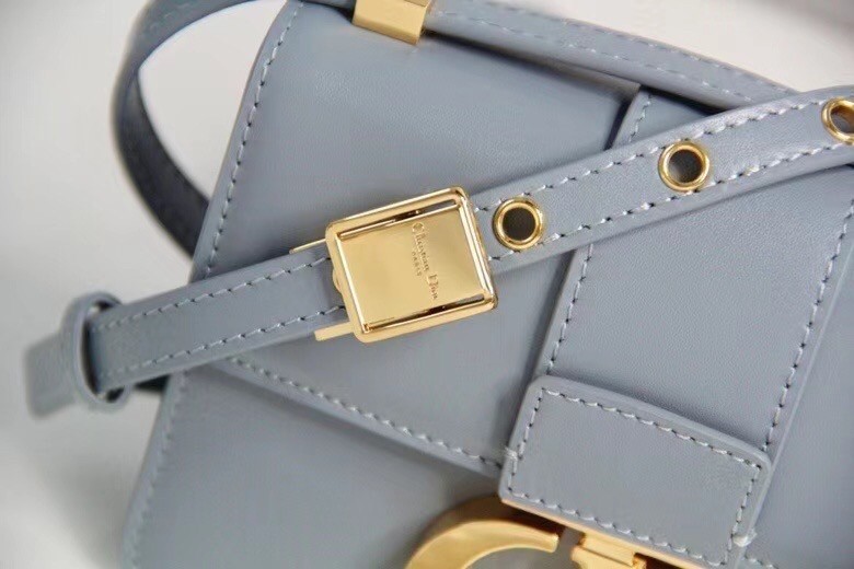 Dior Micro 30 Montaigne Bag In Grey Calfskin 870