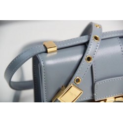 Dior Micro 30 Montaigne Bag In Grey Calfskin 870