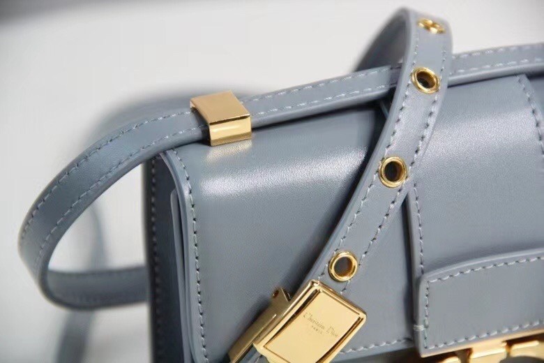 Dior Micro 30 Montaigne Bag In Grey Calfskin 870