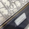 Dior 30 Montaigne Bag In Grey Oblique Jacquard Canvas 994