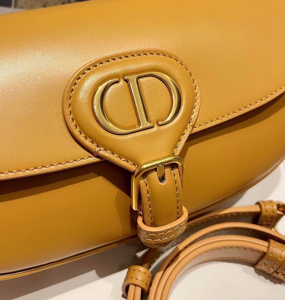 Dior Bobby East-West Bag In Amber Box Calfski 181